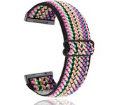 Nylon Strap for Fitbit Versa 3 Adjustable Elastic Smart Watch Bands Wristband for Fitbit Charge 5/Versa 3