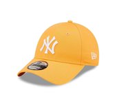 Gorra Amarilla New Era | Logo Frontal Blanco