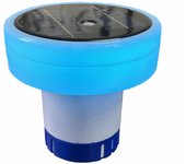 Flotador de chloren para piscina de 15 cm para accesorios de piscina y Jacuzzi (+ pastillas desinfectantes de 100g)