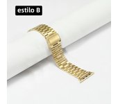 Bracelet for apple watch ultra 2 49mm band 10 9 8 7 46mm 45mm 42mm 41mm Luxury stainless steel strap iwatch se 5 44mm 40mmstrap