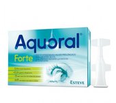 Solución Oftálmica Esteve AQUORAL FORTE con Ácido Hialurónico 0.4% - 30 Monodosis | Hidratación Prolongada