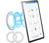 Magnetic Tablet Wall Mount，iPad Holder Mount，Cradle Magnet for iPad, SnapHold Magnetic Sticker for Home,Office,Fridge