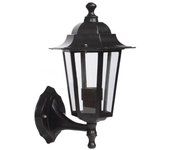 Gsc Evolution Farol de Jardín Negro Aluminio Brazo Bajo E27 Resistente Al Agua