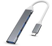 USB C HUB 3.0 Type C Extender 4 Port Splitter Adapter OTG Docking Station For Phone Macbook Pro 13 15 Air PC Laptop Computer Hub
