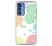 Funda Silicona Antigolpes para Motorola Edge 20 Pro diseño Acuarela 05 Dibujos