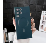Luxury Matte Magnetic Case For Samsung S24 Ultra S23 S22 S21  Plus  Capa Magsafe Phone Cover