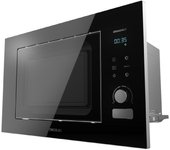 Cecotec 1383 GrandHeat 2090 Built-in Touch Black Microondas encastrable digital de 21 litros con grill y 1200 W Modo Descongelación..