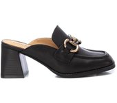 Carmela Mujer Zueco Piel Negro - Cómodos y Elegantes
