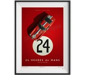 24 Hours Of Le Mans World Resistance Race Classic Car Retro Poster Wall Art Pictures Canvas Painting Modern Home Room Decor