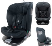 Asalvo Silla de Auto Austen 2 i‑Size 40–150 cm – Rotación 360°, Isofix + Top Tether, Uso Evolutivo de Recién Nacido a 12 Años, Fácil de Instalar y Fundas Lavables