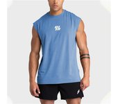 2024 Summer new Gym Vest Men Bodybuilding Sleeveless Sports Tank Top quick-drying mesh Fitness Running Tank Top men Clothes