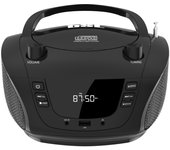Boombox radio CD portátil BSL con Bluetooth BSL JL-2031A | con 4W de potencia RMS | Radio FM y Puerto USB compatible con archivos mp3 | Display LCD | Entrada AUX IN y salida auriculares