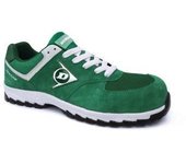 DUNLOP Zapato de Seguridad S3 Flying Arrow Verde en Piel de Ante y Mesh, Puntera Composite - DL0201019 Dunlop DL0201019