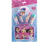 Valuvic Juego de 4 Bálsamo Labial Princesas Disney con Neceser