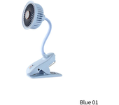 Mini ventilador de Clip de mano portátil, ventilador eléctrico de escritorio silencioso recargable por USB, ventilador de refrigeración pequeño para dormitorio de estudiantes de alta calidad