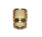 JARDIN202 - Conector manguera de laton.19 mm