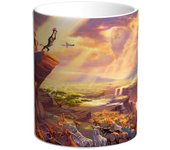 Taza El rey Leon. Hakuna Matata. Simba. Nala. Scar. Mufasa. Timon. Pumba. Zazu