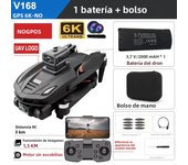 V168 MAX Drone Aerial Photography 8K HD GPS Camera Drone RC 6000m Intelligent Obstacle Avoidance 5G WIFI FPV Quadcopter Dron Toy