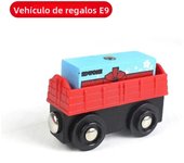 Magnetic Wood Train Toys Wooden Train Accessories Anime James Locomotive Model Car Toy for All Brands Tracks Kid Christmas Gifts