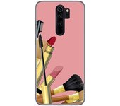 Tumundosmartphone Funda Gel Tpu para Xiaomi Redmi Note 8 Pro diseño Brochas Dibujos