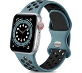 Correa Deportiva de silicona compatible con Apple Watch de 42mm, 44mm, 45mm, 46 mm y 49mm.