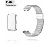 Metal Strap For Huawei Band 9 8 Bracelet With TPU Case Screen Protector Replacement Watchband Milanese Huawei Watch Accessories