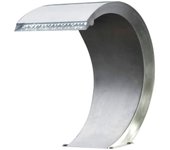Ubbink Cascada de acero inoxidable con luz LED