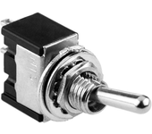 Interruptor basculante tipo palanca plateado SPST 2 pin 3A 6A - BeMatik