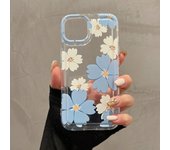 Trendy Hot selling Colorful Flowers TPU Phone Case for iPhone 15 Plus 14 13 Pro 12 11 Pro Max Clear Case Shockproof Case