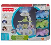 Mattel Fisher-Price Móvil Ositos Voladores 3 en 1 para Bebé Recién Nacido