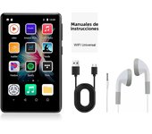 2024 New 3.6 inch WiFi MP3 Player Bluetooth 5.0 MP4 Player Android 8.1 with Spotify Pandora Android Streaming Music Player