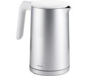 ZWILLING - Hervidor Electrico Plata 1.5 L, Kettle, Doble Pared, Acero Inoxidable, Filtro Cal Integrado, Profesional