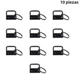 10/60 PCS Lanyard Keychain Hardware Set Swivel Snap Hooks Colorful Key Fob, Keychain Fob Hardware for Wristlets Keychain Making