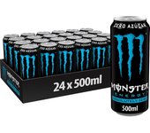 Monster Energy Nacional ABSOLUTERY ZERO 500ML bebida energeticas sin azucar caja 24 unidades