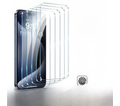 5pcs Tempered Glass For iPhone 15 Pro Max Screen Protector For iphone 14 13 12 11 7 8 Plus X XR XS Max Mini Protective Glass