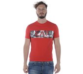 Emporio Armani EA7 Camiseta Algodón Hombre Rojo 3 ZPT83PJM5Z 1451