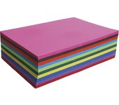 Papel de construcción Clairefontaine, Carta, DIN A4, 120 g/m², surtido