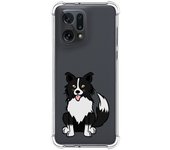 Funda Silicona Antigolpes para Oppo Find X5 5G diseño Perros 01 Dibujos