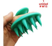 Silicone shampoo scalp hair massager shampoo massage comb bath massage brush scalp massager hair shower brush comb care tool