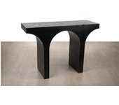 CONSOLA NEGRA MADERA ABETO HM87 FIJALO