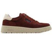 Callaghan 55815 Zapato deportivo casual,de piel, con cordones y suela blanca de goma,ante,serraje,nobuk, para señora