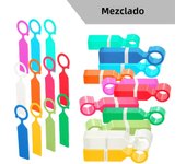 100PCS 10.7x2.3CM Plastic Garden Hanging Plant Tags Ring Label Hook Tree Marker Nursery Stake Greenhouse Bonsai Collar Signs