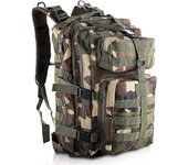 Mochila militar, Mochila táctica 35L Mochila del ejército Mochila de asalto Mochila de combate táctica para senderismo al aire libre Camping Trekking Pesca Caza