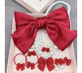 Kids Princess Cosplay Costume Plastic Crystal Tiara Snowflake Jewelry Necklace Earrings Kit Girl Elsa Anna Party Dress Accessory