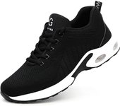 HY Zapatos De Seguridad Para Hombre Indestructibles Zapatillas Deportivas De Trabajo Botas Protección Antipinchazos Microporosa