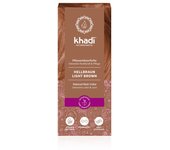 Khadi Tinte Vegetal Castaño Claro 100g - Marrón Cálido y Luminoso - Vegano