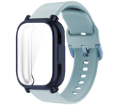 22mm Silicone Strap With Case For Xiaomi Redmi Watch 5 Active Lite Smart Watch Wrist Band And Case For Redmi Watch 5 Active Lite