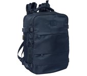 Mochila Viaje Cabina Portátil 15.6'' Color Azul - SAFTA Tamaño 44x29x19cm.