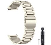 20mm 22mm Stainless Steel Band For Amazfit GTS/4/2/2e/3/GTS2 Mini/GTR 47mm/GTR 4 3 2 Pro Metal Watch Bracelet bip 3 3Pro 5 Strap
