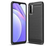 FAMZ Funda de Silicona Negra para Xiaomi Redmi 9T / POCO M3 - Protección y Estilo